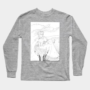 The Queen Rides Out Long Sleeve T-Shirt